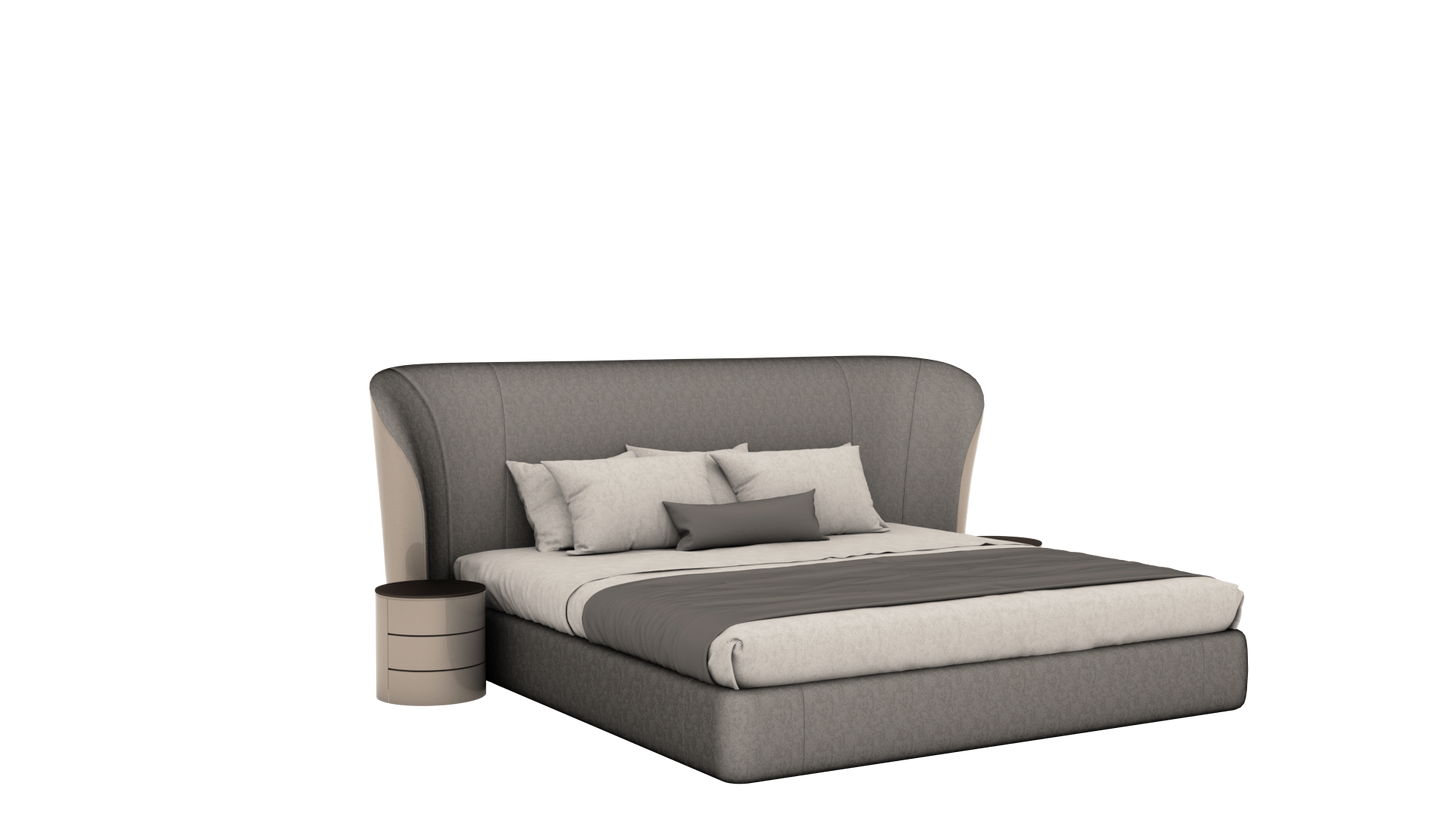 THE MAGNUM - BED WITH SIDE TABLE